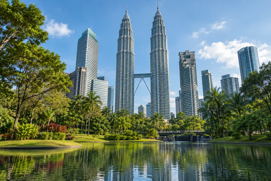 Kuala Lumpur cityscape — generated editorial illustration