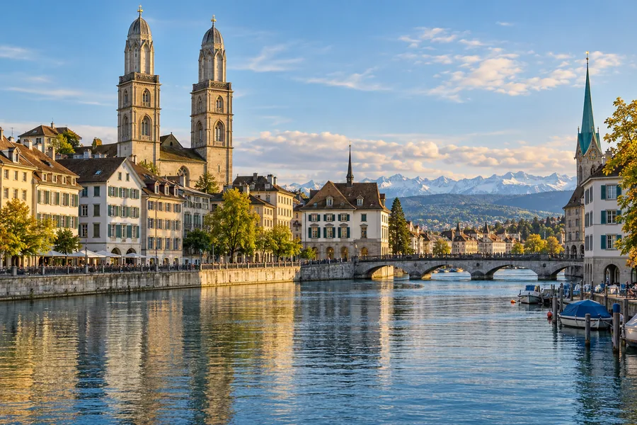 Zurich cityscape — generated editorial illustration