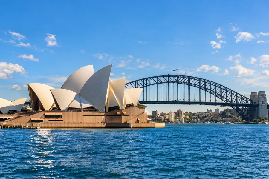 Sydney cityscape — generated editorial illustration