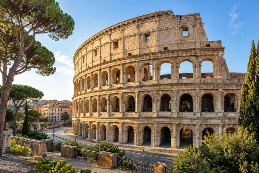 Rome cityscape — generated editorial illustration