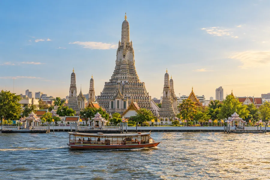 Bangkok cityscape — generated editorial illustration
