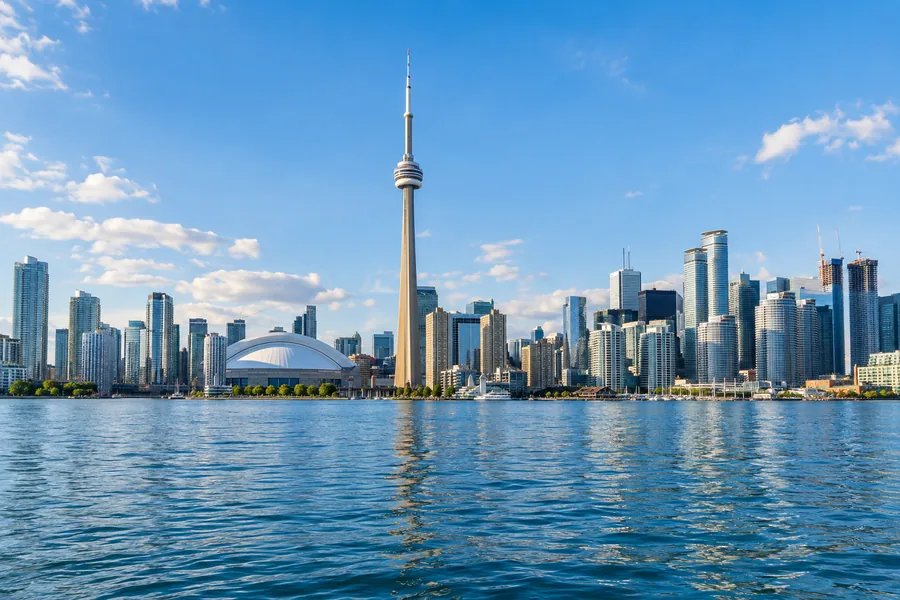 Toronto cityscape — generated editorial illustration