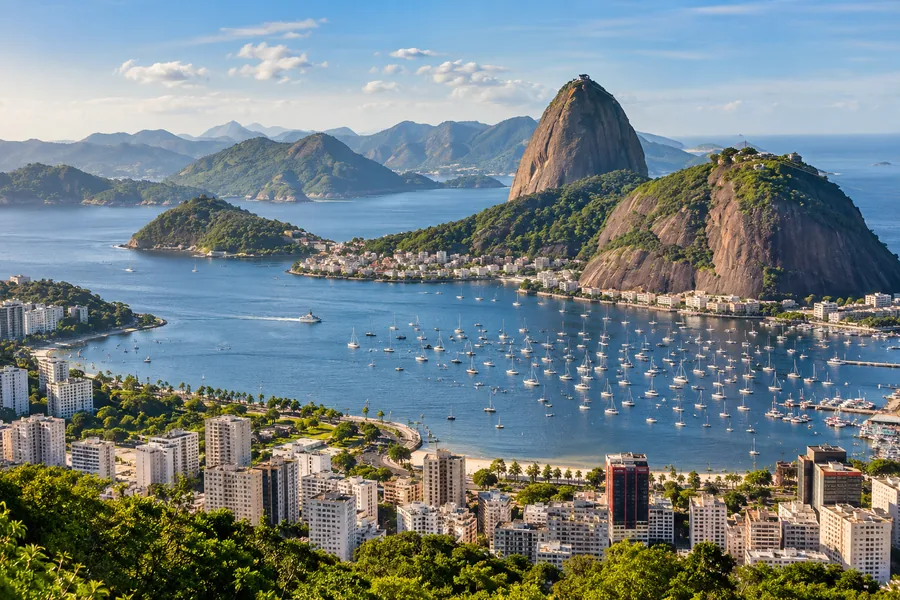 Rio de Janeiro cityscape — generated editorial illustration